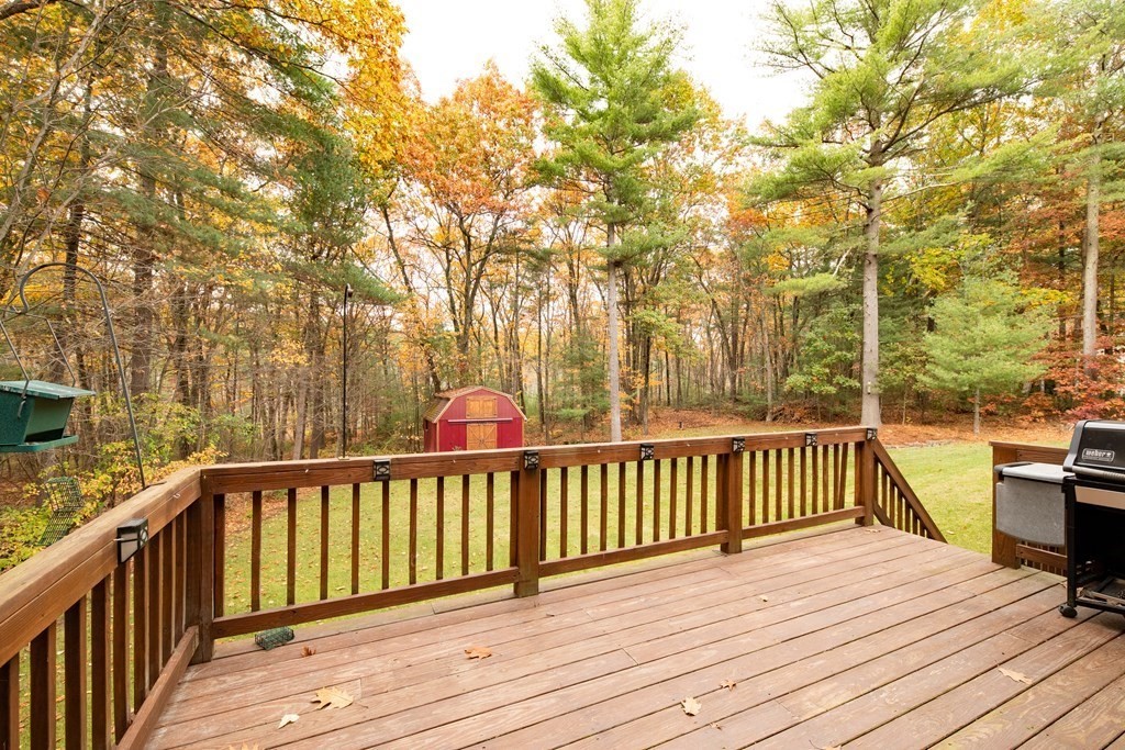 48 Easter Brook Road Lunenburg, MA 01462 - Photo 11 of 38 a view of a wooden roof deck