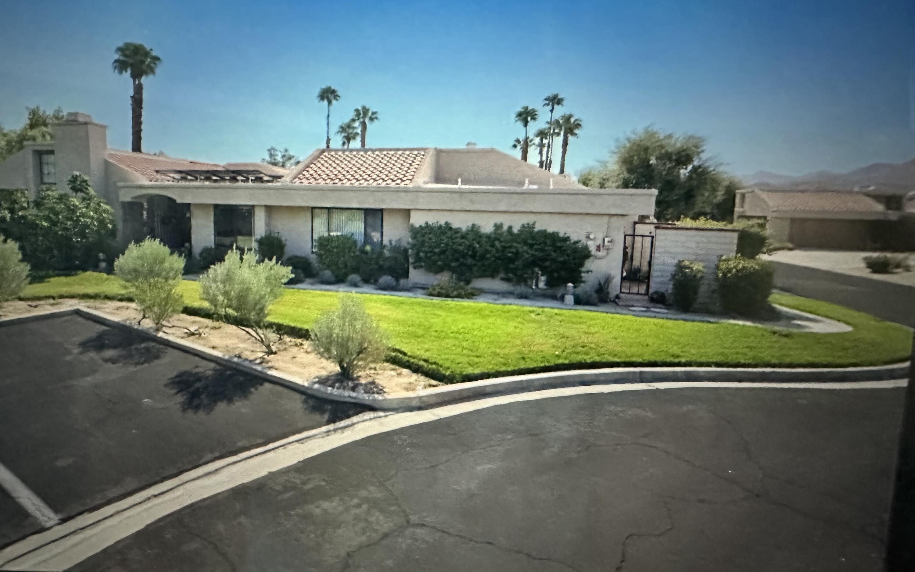 68640 Calle Mancha Cathedral City, CA 92234 - Photo 3 of 54 a view of a house with a swimming pool