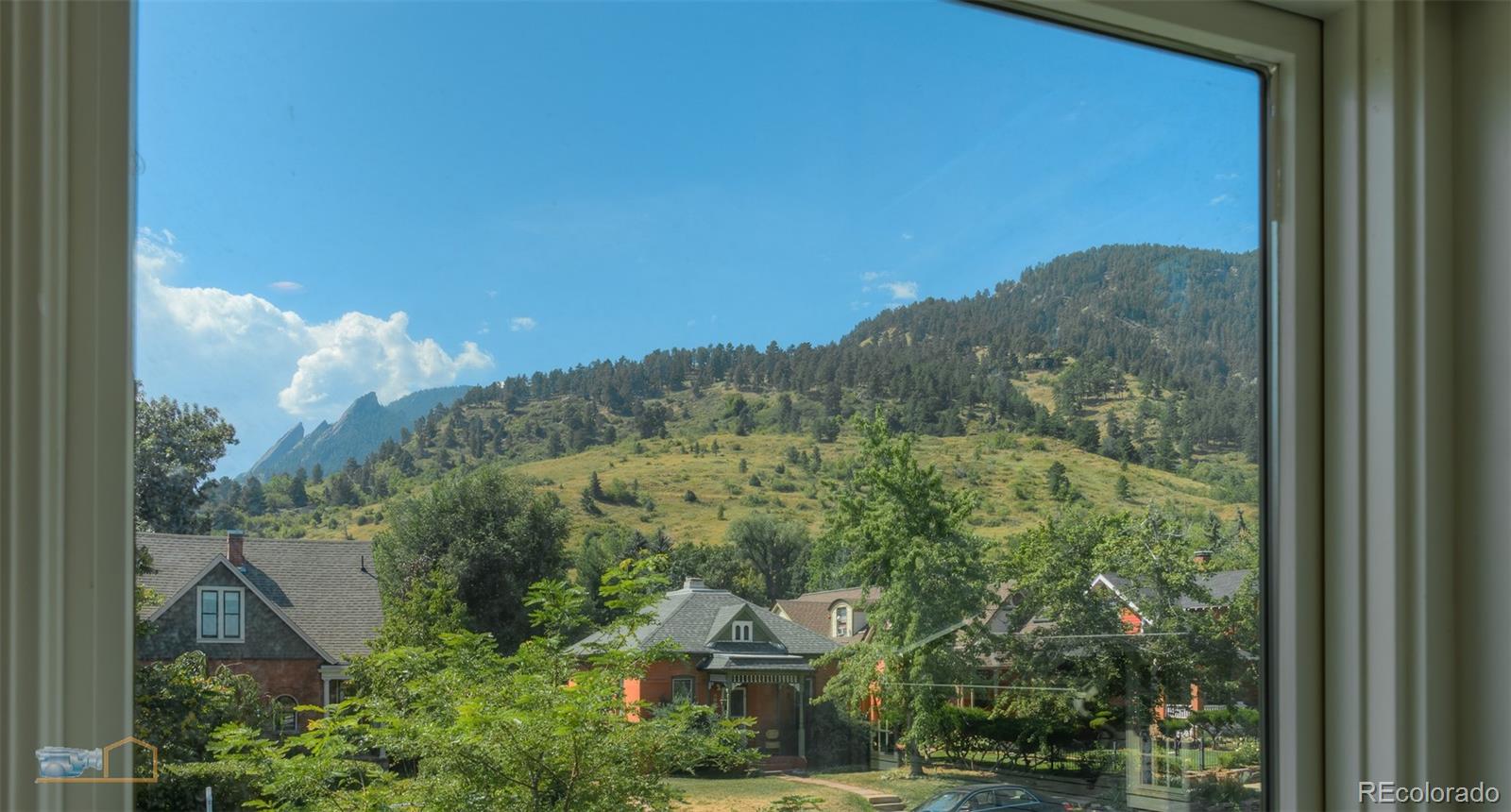 441 Arapahoe Avenue Boulder, CO 80302 - Photo 26 of 40 a view of a city from a balcony