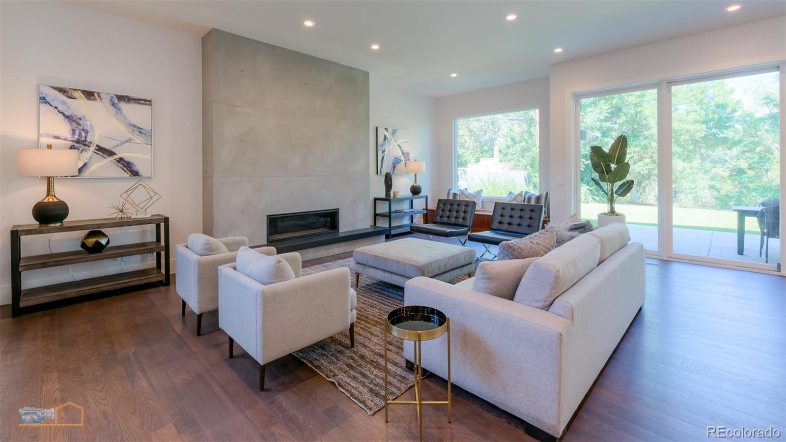 441 Arapahoe Avenue Boulder, CO 80302 - Photo 7 of 40 a living room with furniture and a large window