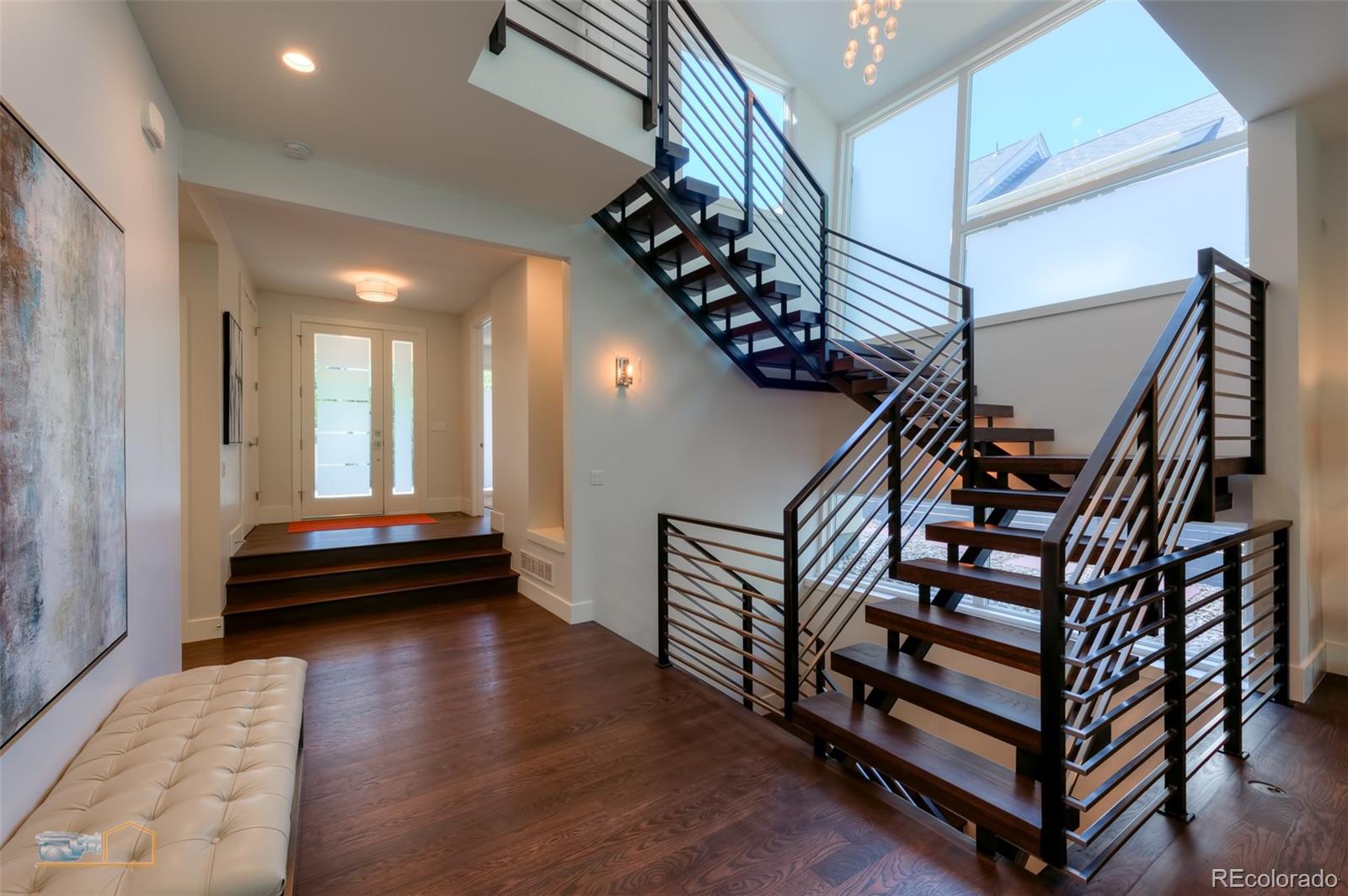 441 Arapahoe Avenue Boulder, CO 80302 - Photo 10 of 40 a view of entryway and hall with wooden floor