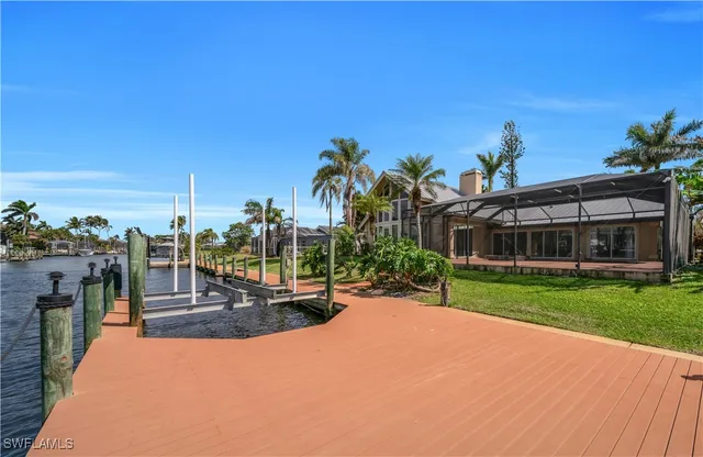 a view of a house with a patio