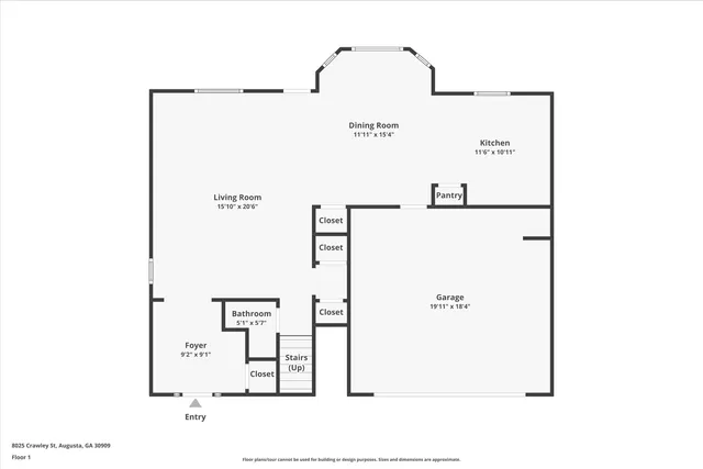 $299,900 | 8025 Crawley Street, Augusta, GA 30909