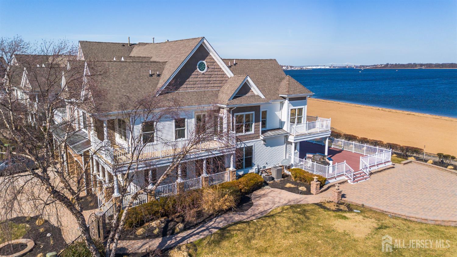76 Raritan Reach Road South Amboy, NJ 08879 - Photo 2 of 48 an aerial view of residential houses with yard