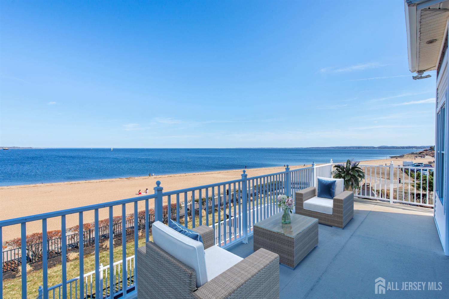 76 Raritan Reach Road South Amboy, NJ 08879 - Photo 28 of 48 a view of city from balcony with seating space