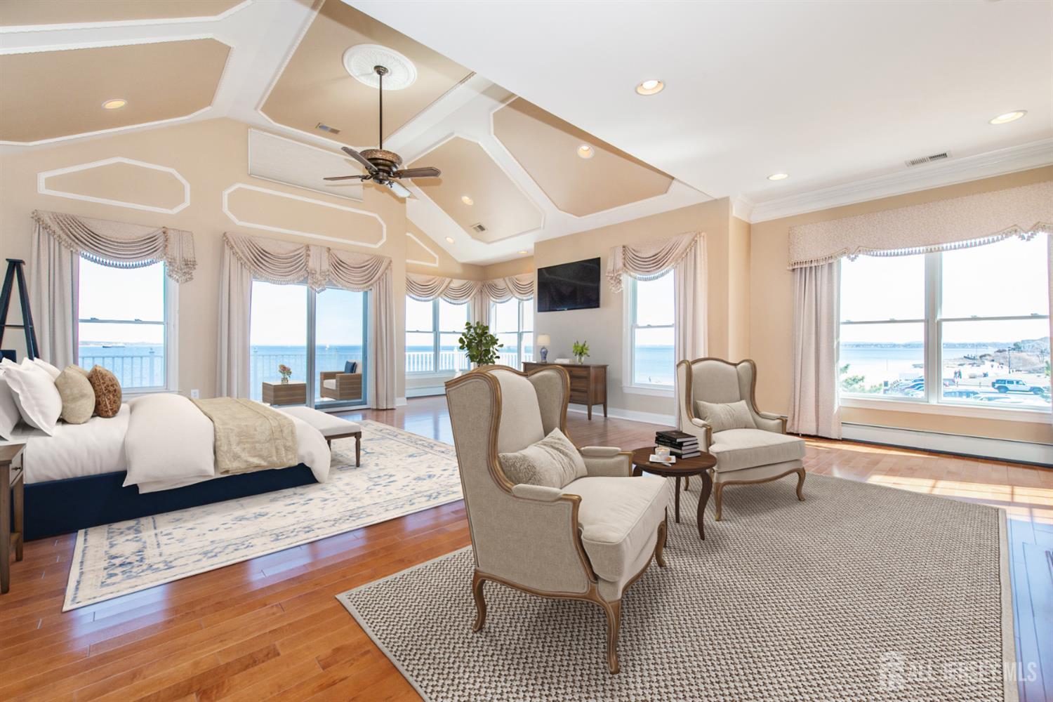 76 Raritan Reach Road South Amboy, NJ 08879 - Photo 35 of 48 a living room with furniture and a large window