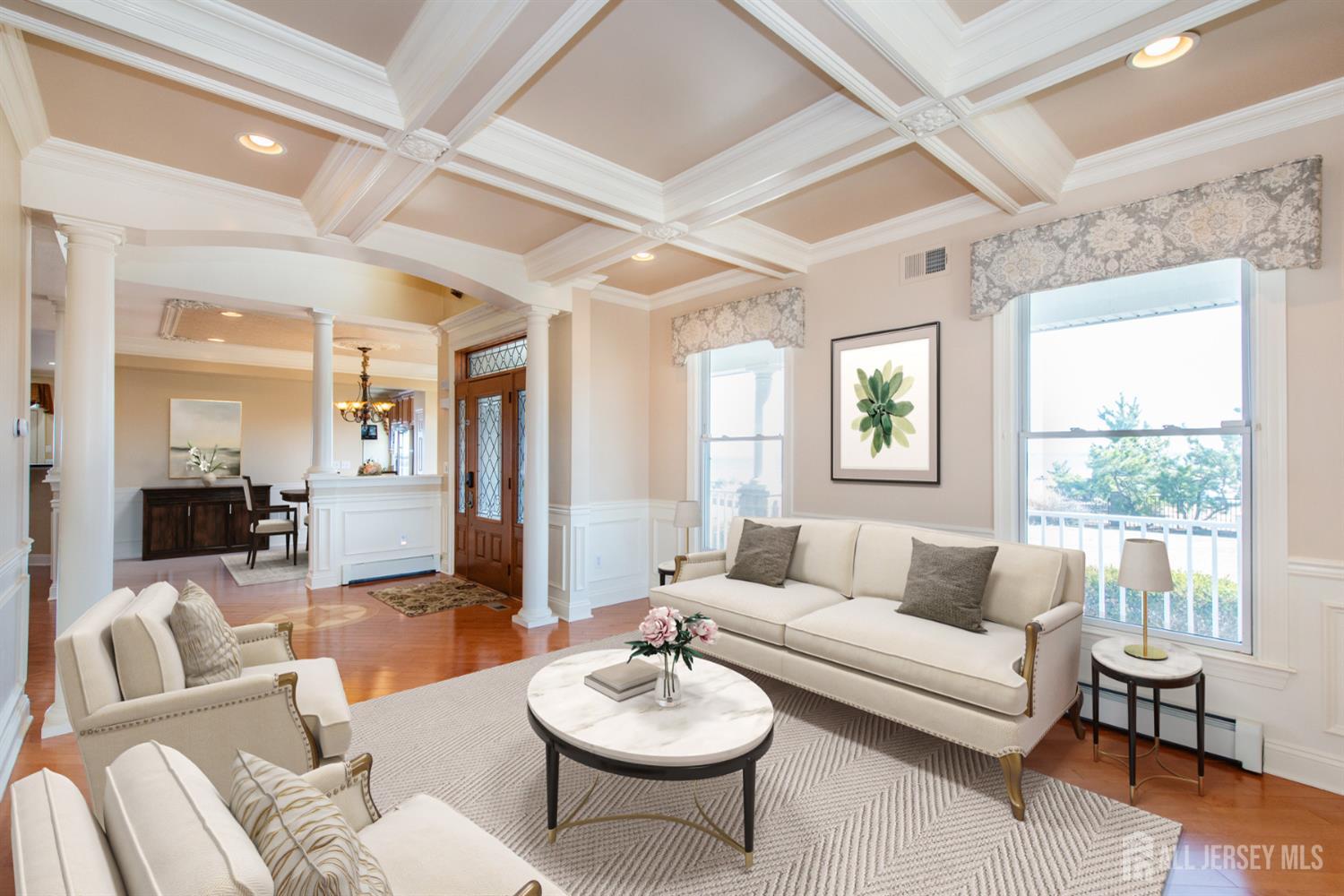 76 Raritan Reach Road South Amboy, NJ 08879 - Photo 46 of 48 a living room with furniture and a large window