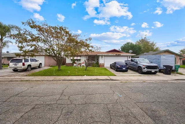 a car parked on the side of the road