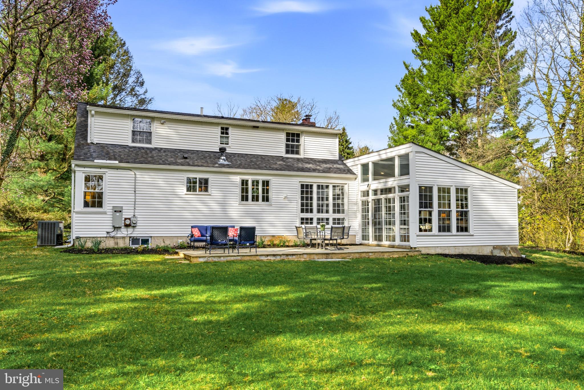 371 Margo Lane Berwyn, PA 19312 - Photo 53 of 68 a front view of house with yard outdoor seating and green space