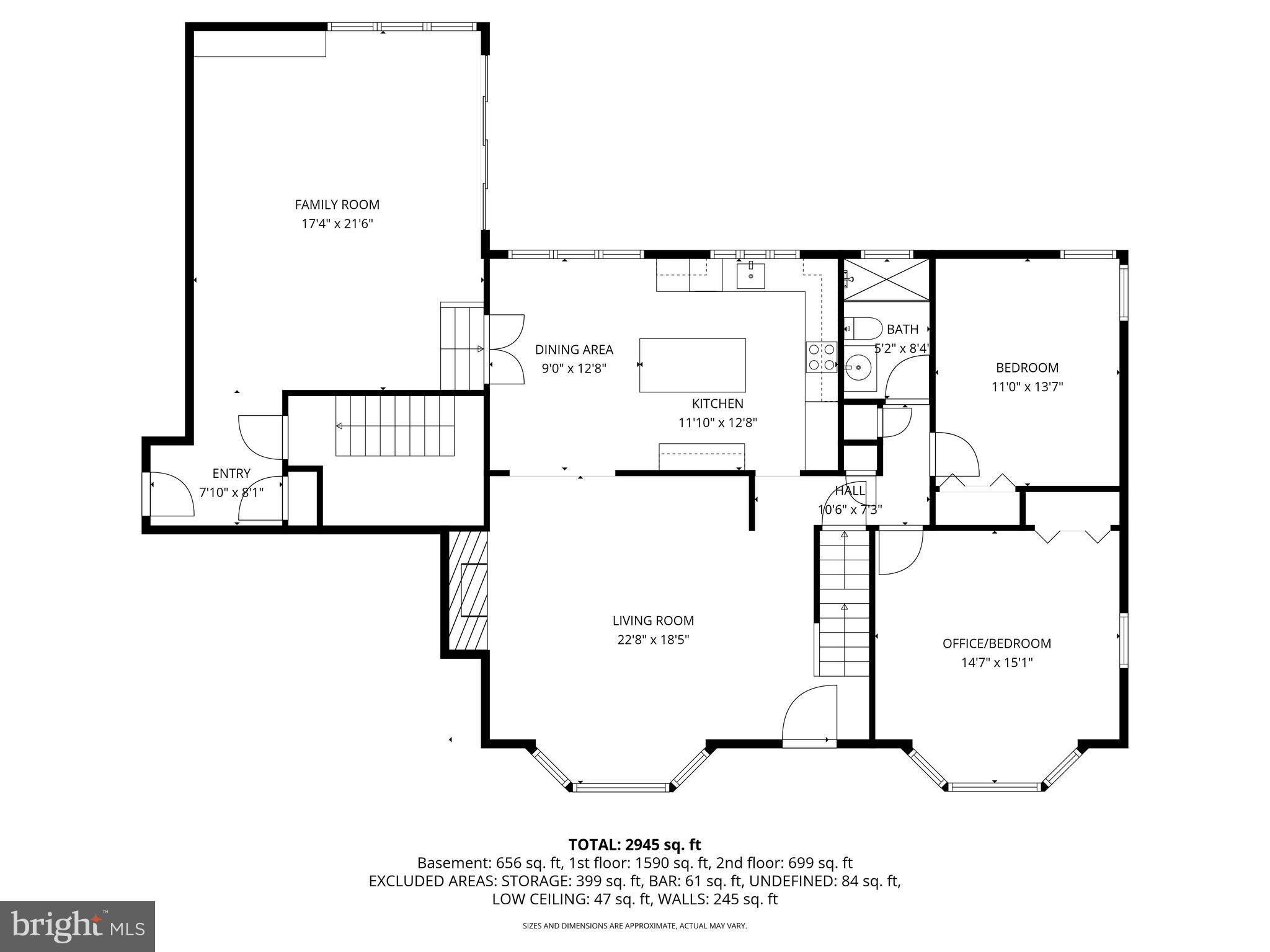 371 Margo Lane Berwyn, PA 19312 - Photo 67 of 68 first flr floor plan