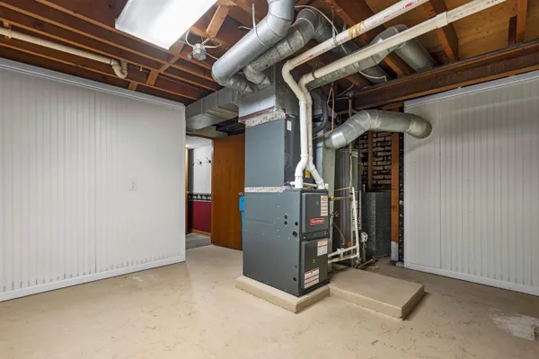 a view of storage and utility room