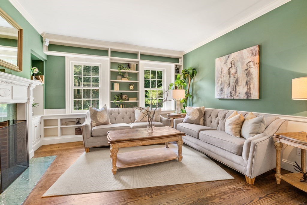 1 Rocky Ridge Road Dedham, MA 02026 - Photo 15 of 38 a living room with furniture and a large window