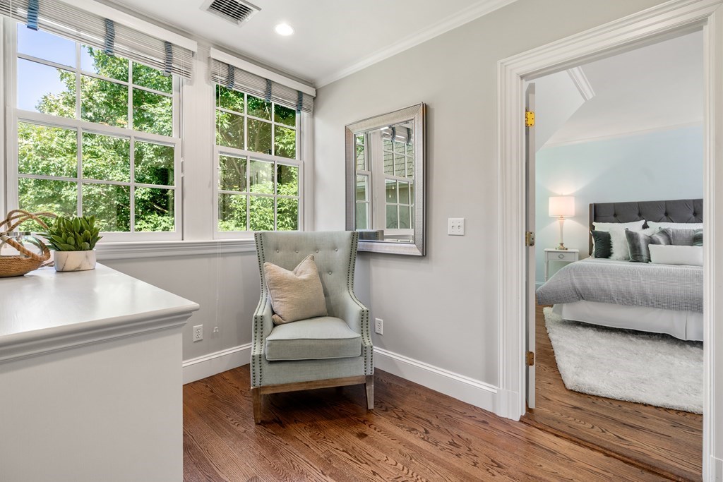 1 Rocky Ridge Road Dedham, MA 02026 - Photo 23 of 38 a living room with furniture and a large window