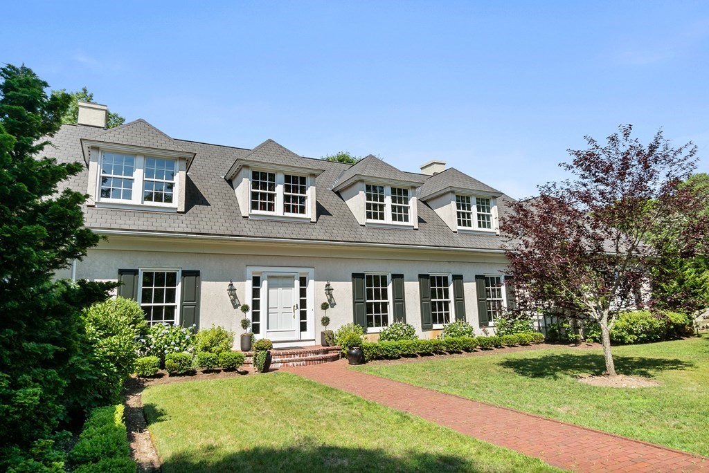 1 Rocky Ridge Road Dedham, MA 02026 - Photo 29 of 38 front view of a house with a yard