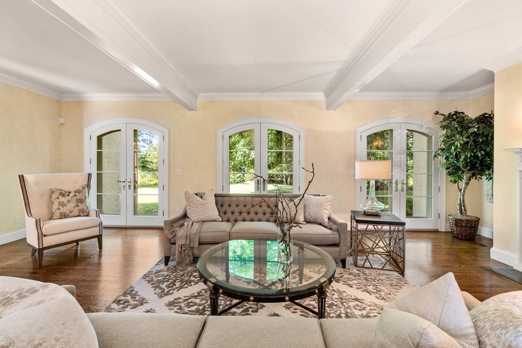 1 Rocky Ridge Road Dedham, MA 02026 - Photo 7 of 38 a living room with furniture and a large window