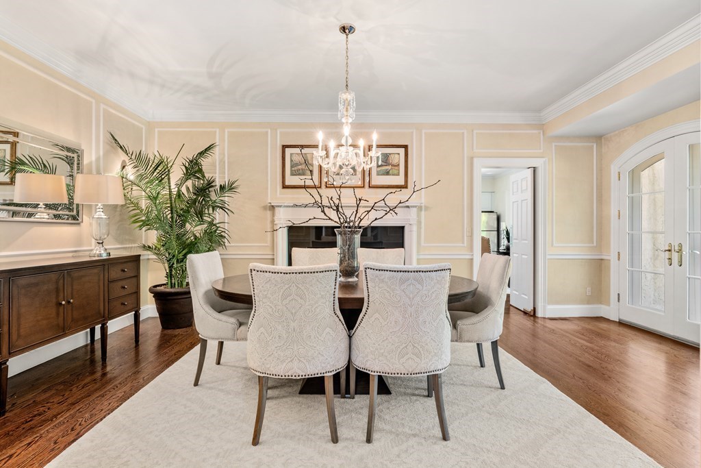 1 Rocky Ridge Road Dedham, MA 02026 - Photo 9 of 38 a view of a dining room with furniture window and wooden floor