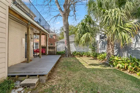a house with trees in front of it