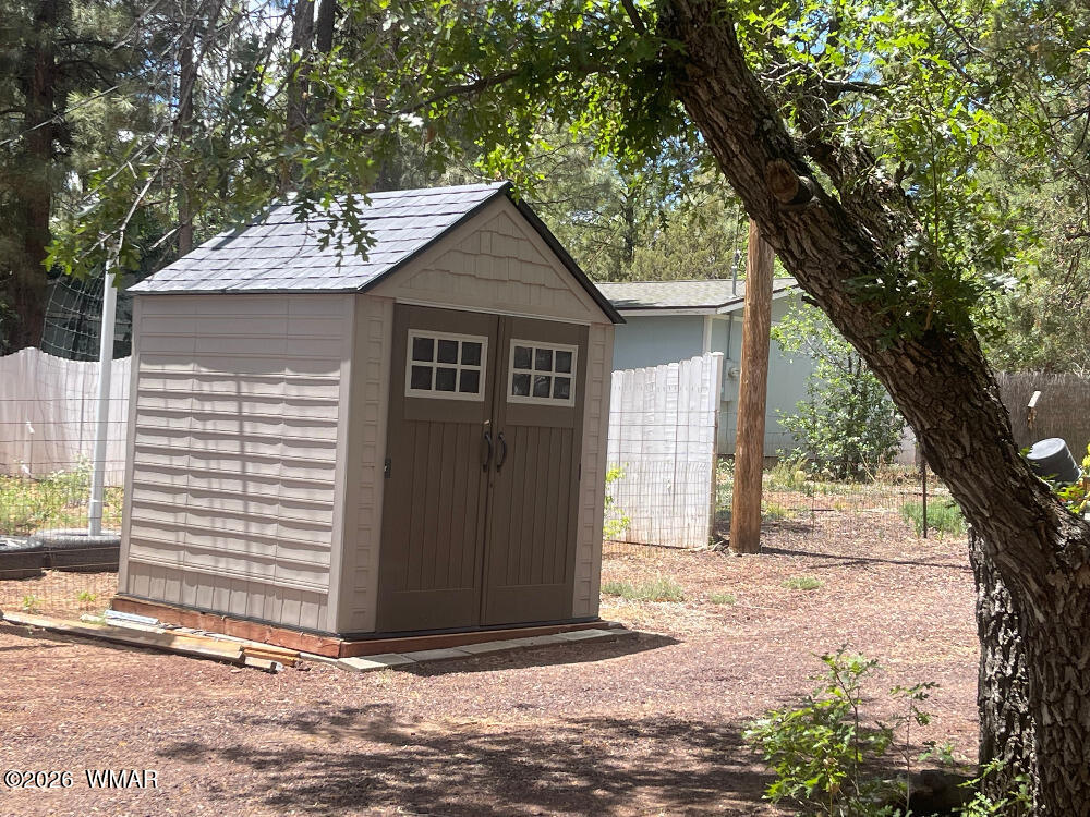 1930 Larson Road, Unit 8 Lakeside, AZ 85929 - Photo 23 of 24 1930 Larson #8 Shed
