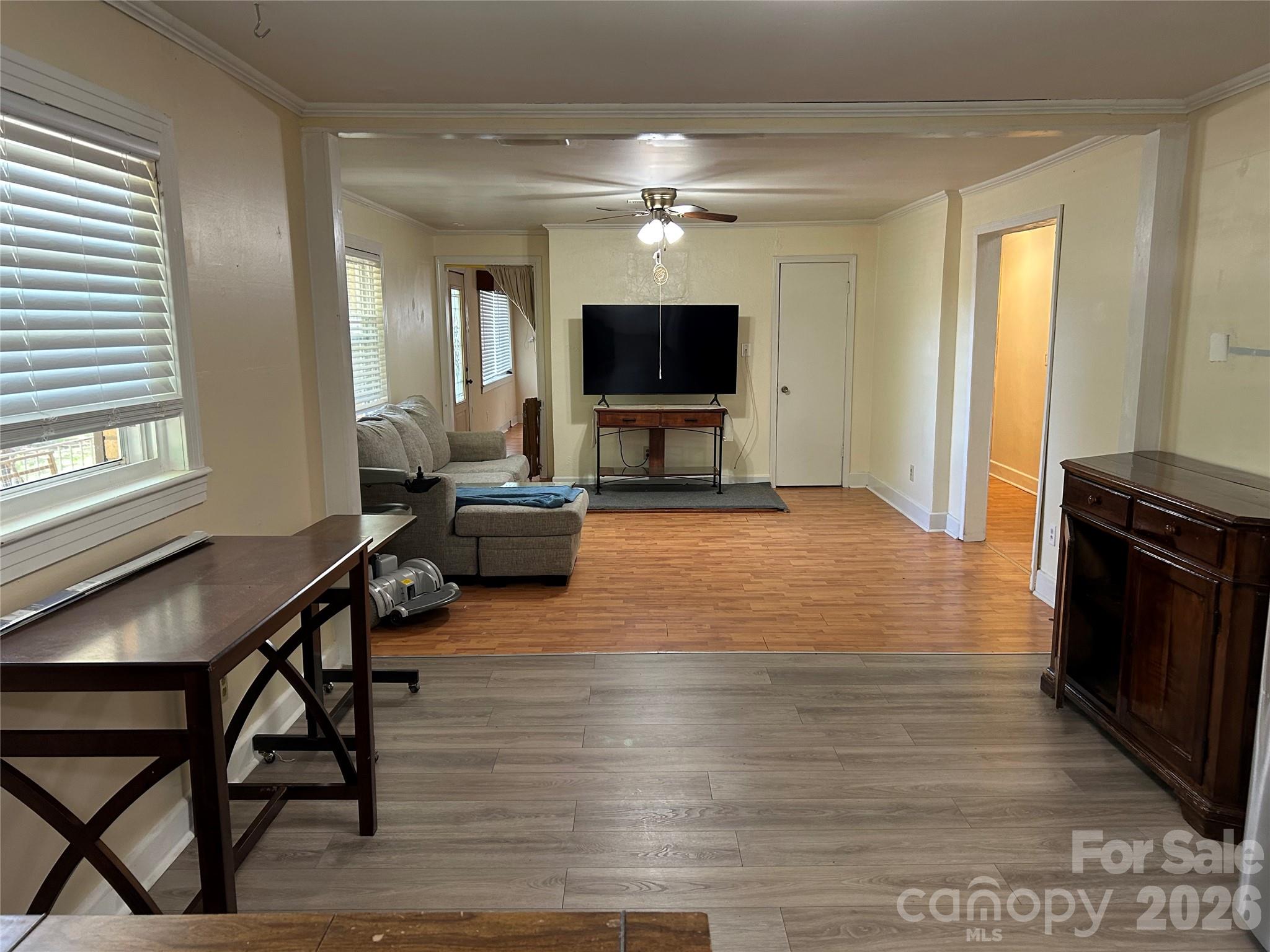 2307 Harris Henrietta Road Forest City, NC 28043 - Photo 14 of 31 a living room with furniture and a flat screen tv