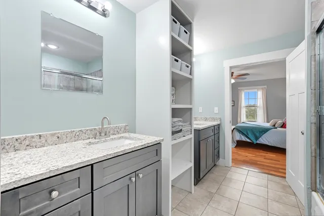 a view of an outdoor space and a yard