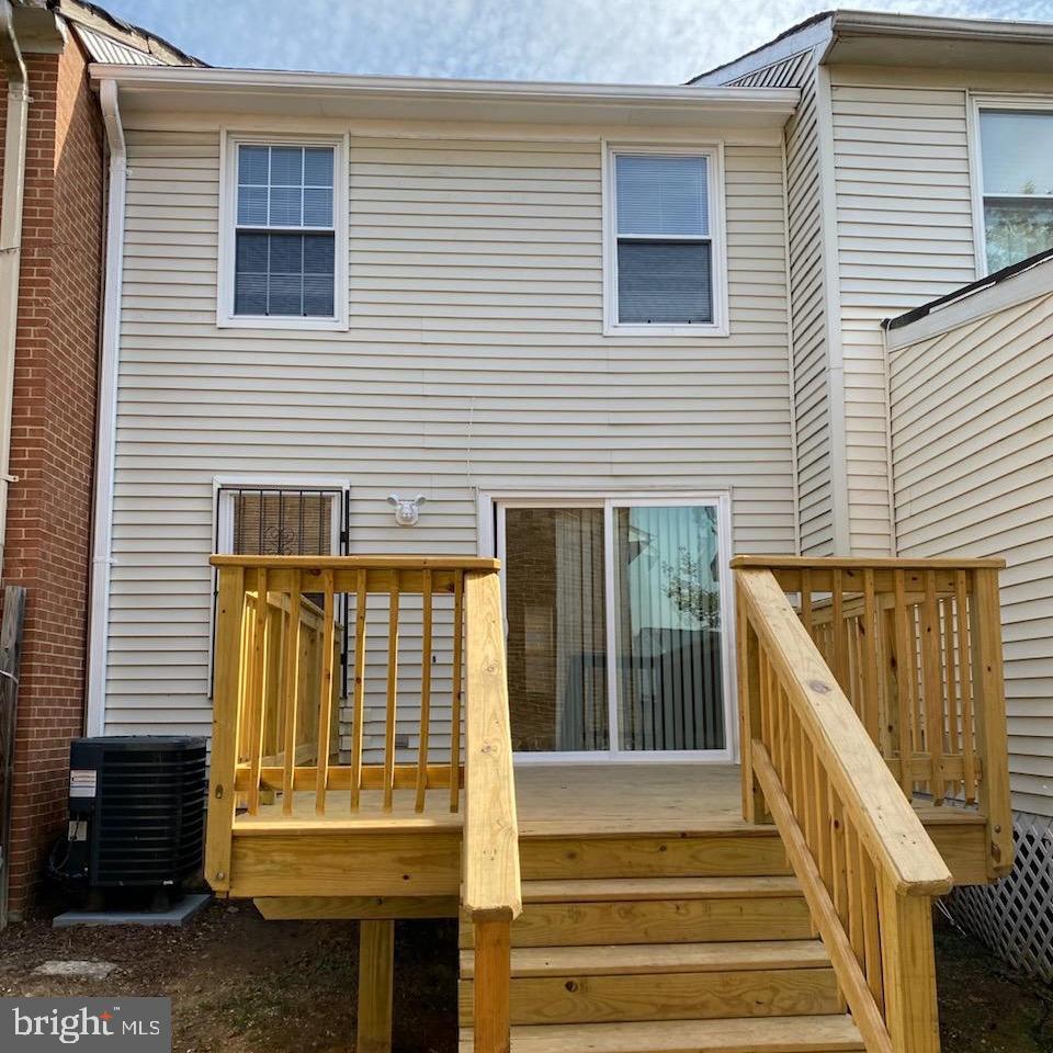1216 Valley Street Baltimore, MD 21202 - Photo 20 of 21 Rear Exterior