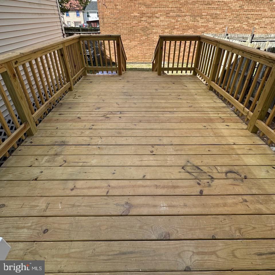 1216 Valley Street Baltimore, MD 21202 - Photo 21 of 21 Rear Deck