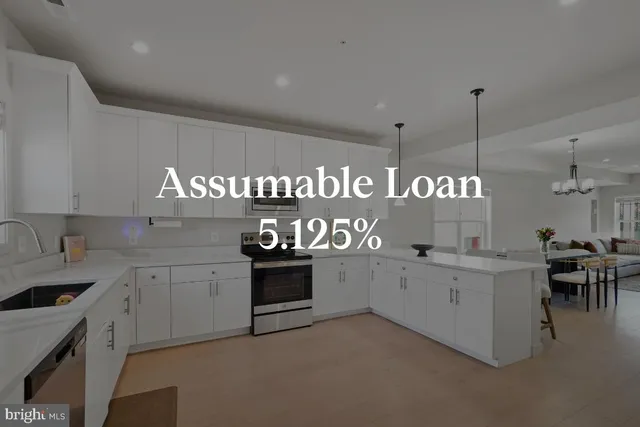 a kitchen with lots of counter top space