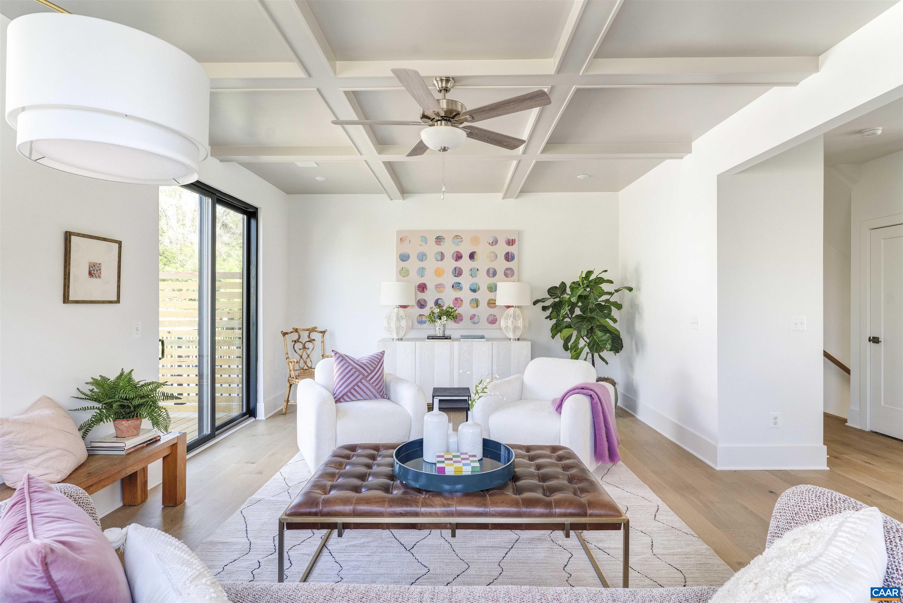 987 5th Street Southwest Charlottesville, VA 22903 - Photo 11 of 33 a living room with furniture and a potted plant