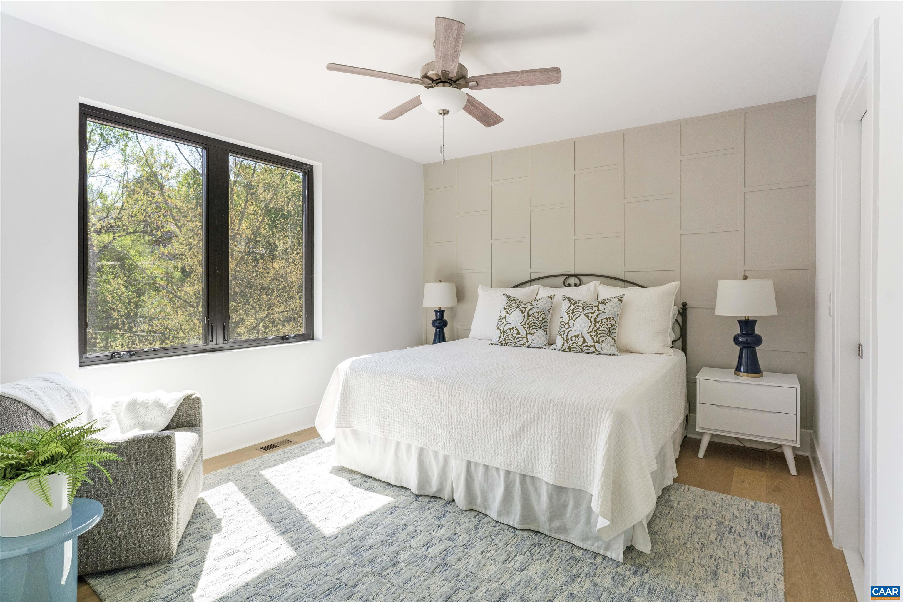 987 5th Street Southwest Charlottesville, VA 22903 - Photo 17 of 33 a bedroom with a bed and a window