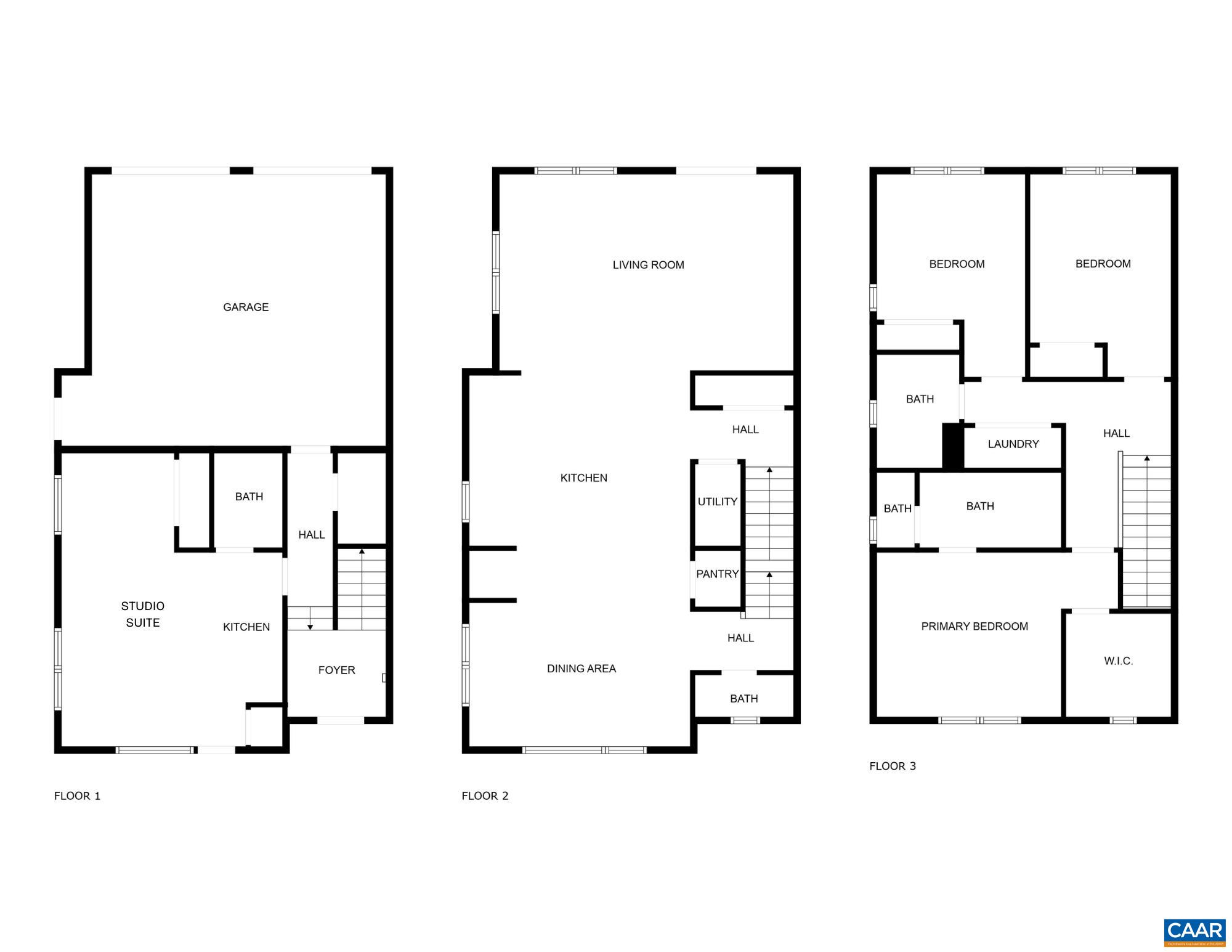987 5th Street Southwest Charlottesville, VA 22903 - Photo 33 of 33 a picture of a floor plan