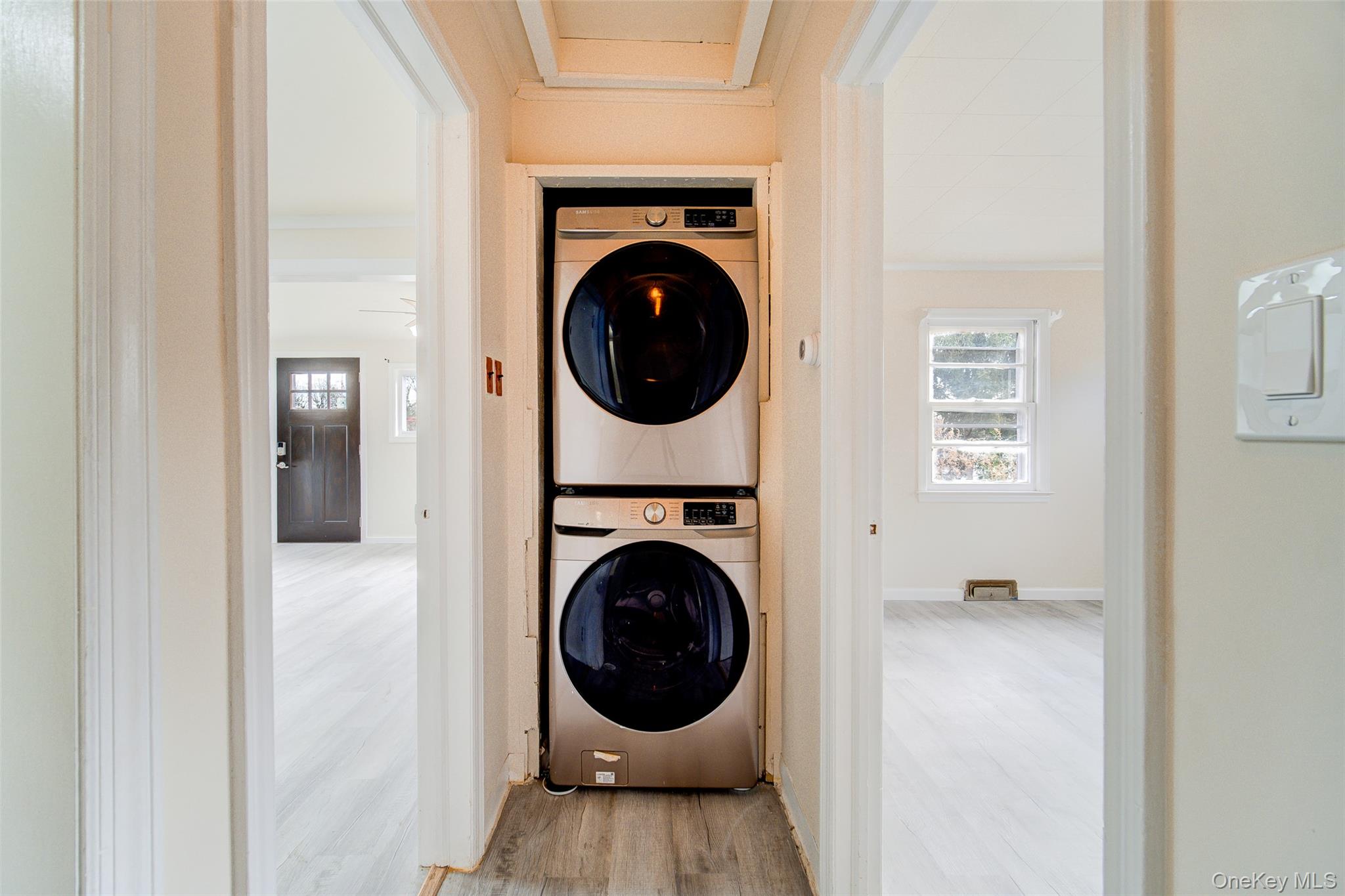 17 Baldwin Road Carmel, NY 10512 - Photo 20 of 29 a view of a hallway with washer and dryer