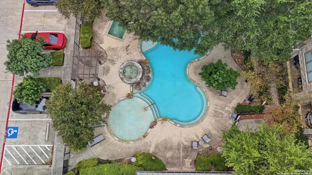 a view of outdoor space swimming pool