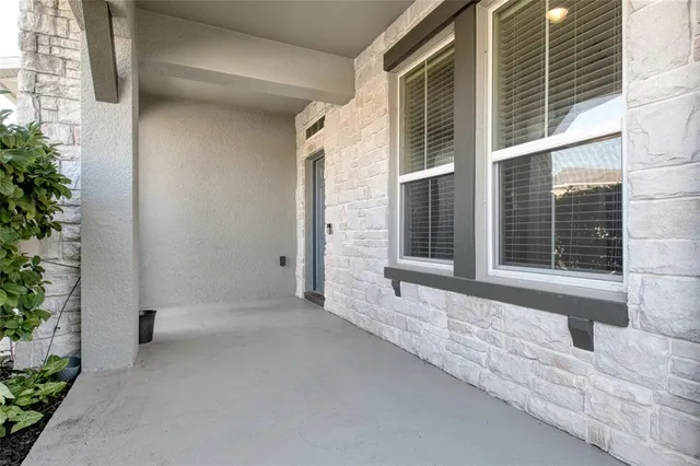 a view of entrance door of the house