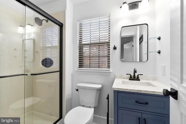 a view of a room with empty racks