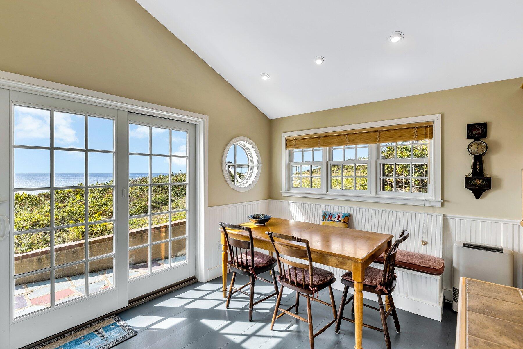 6 Bay View Path Truro, MA 02666 - Photo 17 of 57 a dining room with furniture and window