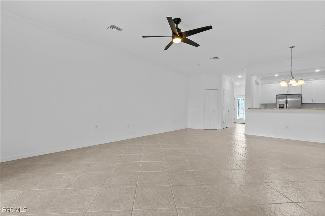12557 Westhaven Way Fort Myers, FL 33913 - Photo 12 of 24 a view of a livingroom with a ceiling fan