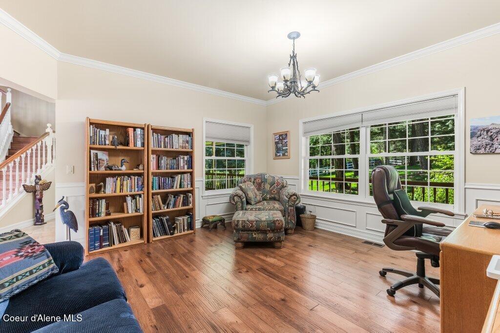 63200 South Powderhorn Bay Road Harrison, ID 83833 - Photo 27 of 64 Office or formal dining room