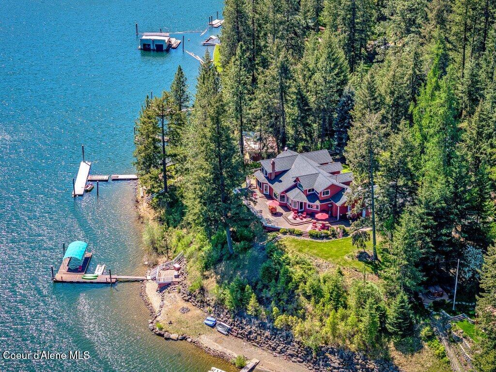 63200 South Powderhorn Bay Road Harrison, ID 83833 - Photo 63 of 64 Property includes 180 ft. of beachfront