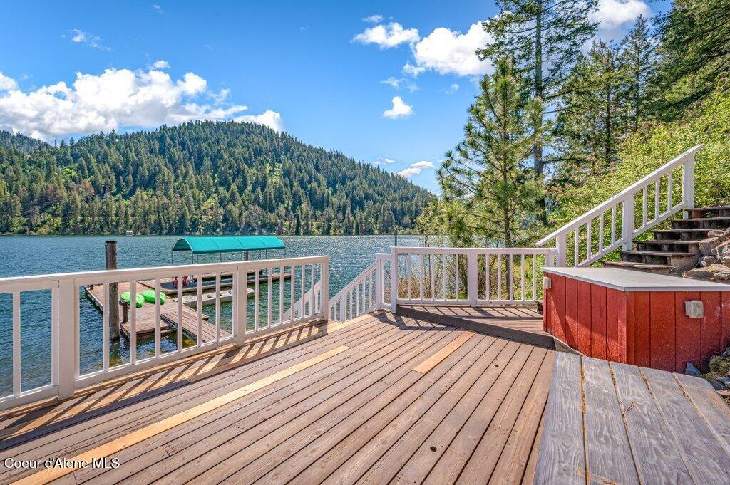 63200 South Powderhorn Bay Road Harrison, ID 83833 - Photo 7 of 64 Lakeside deck