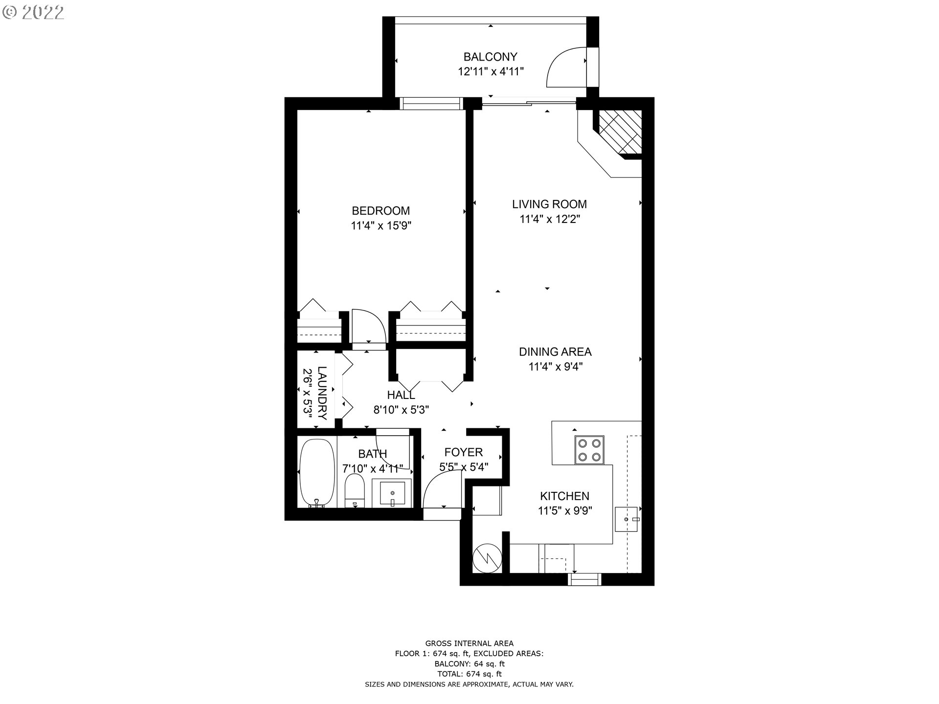 2695 Woodstone Place Eugene, OR 97405 - Photo 23 of 23 a picture of a bench in front of a white house