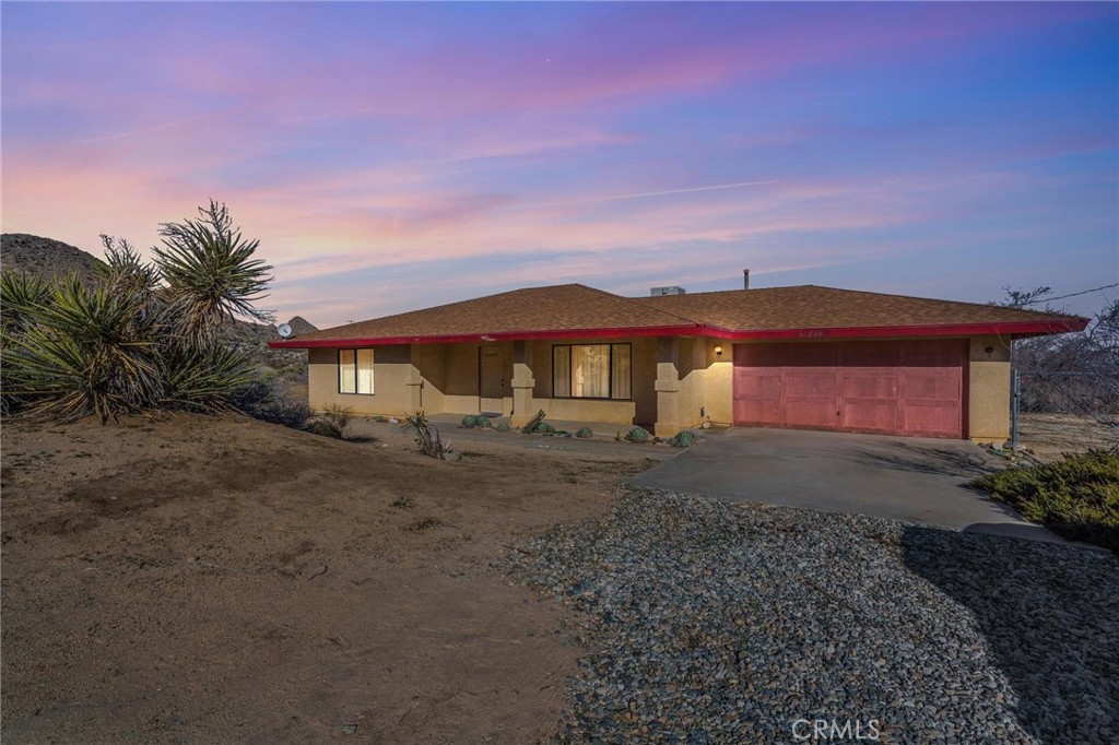 61838 Sage Road Joshua Tree, CA 92252 - Photo 1 of 1 a view of a house with a yard