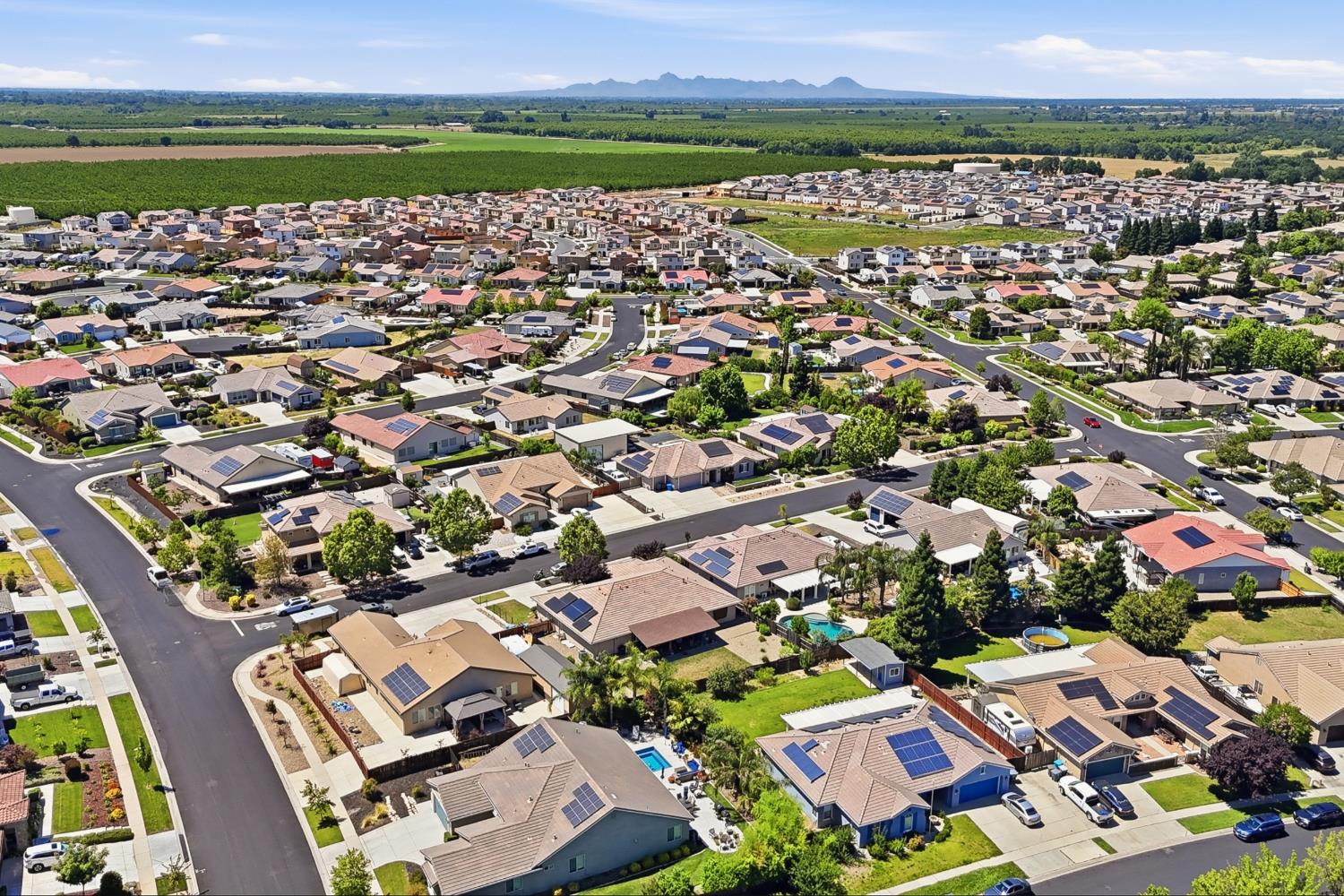 2011 Roy Ranch Way Plumas Lake, CA 95961 - Photo 42 of 49 an aerial view of multiple house