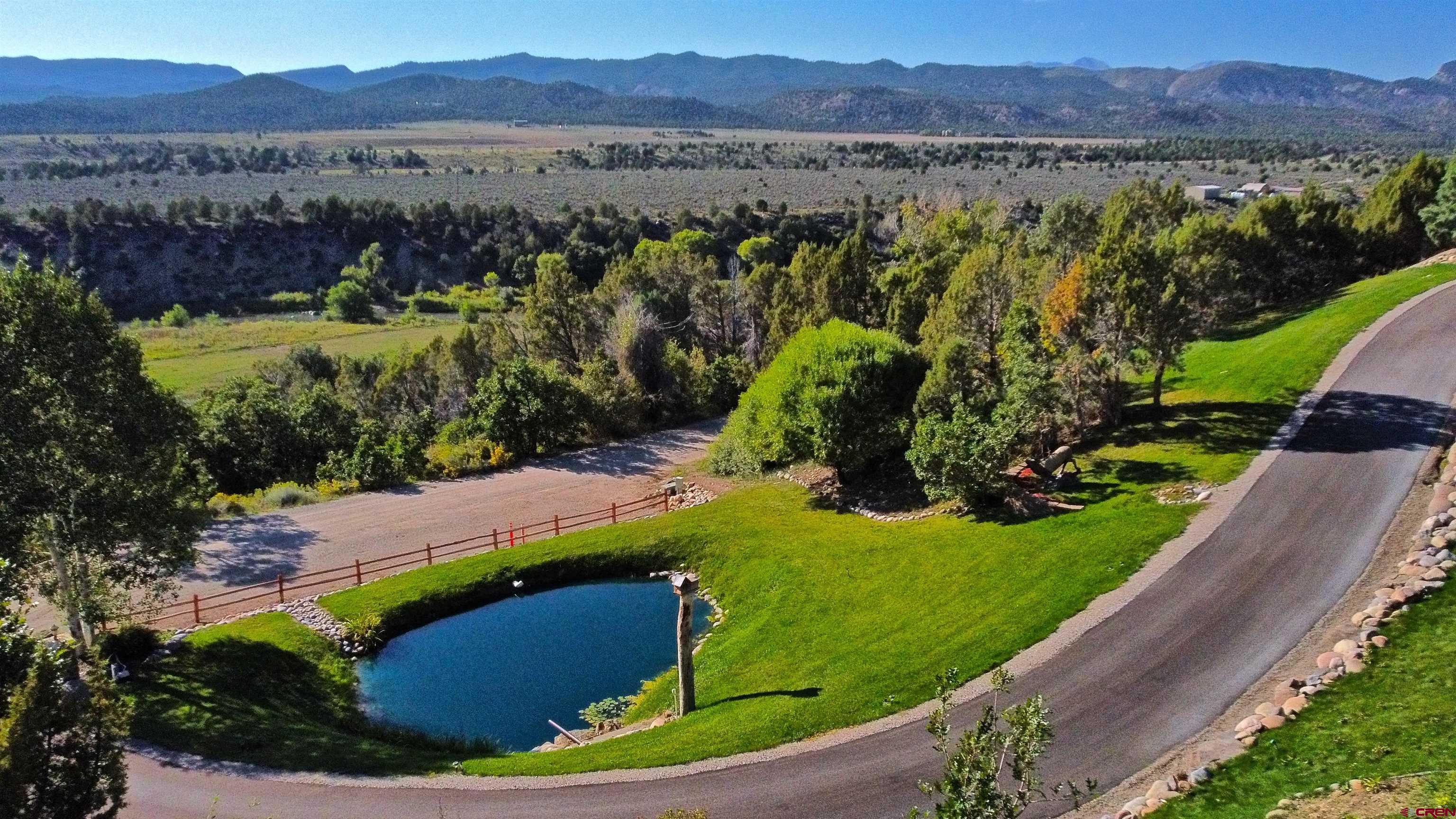422 North Rainbow Road Durango, CO 81303 - Photo 2 of 34 a view of a lake with a mountain