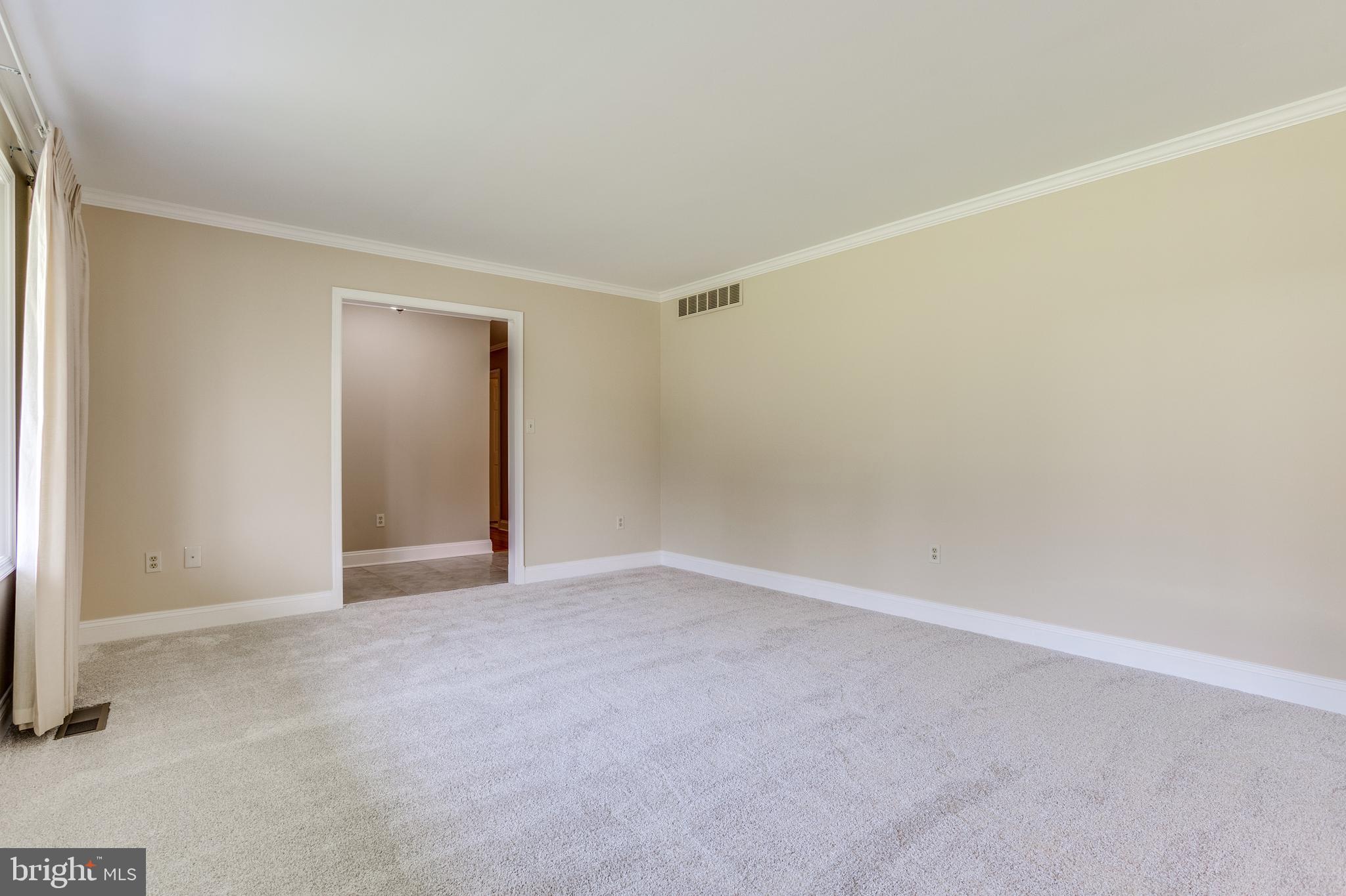 3907 Eland Road Phoenix, MD 21131 - Photo 6 of 33 Bright Living Room w/ New Carpet & Bay Window