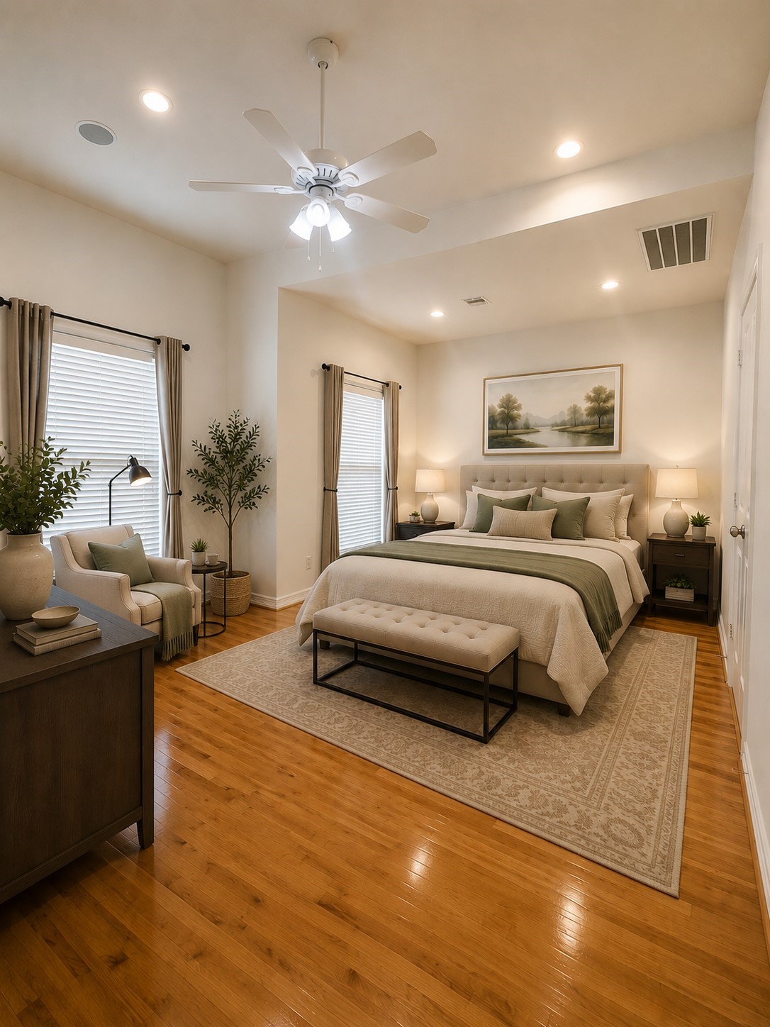 3846 Center Street Houston, TX 77007 - Photo 5 of 14 Master bedroom 1-3