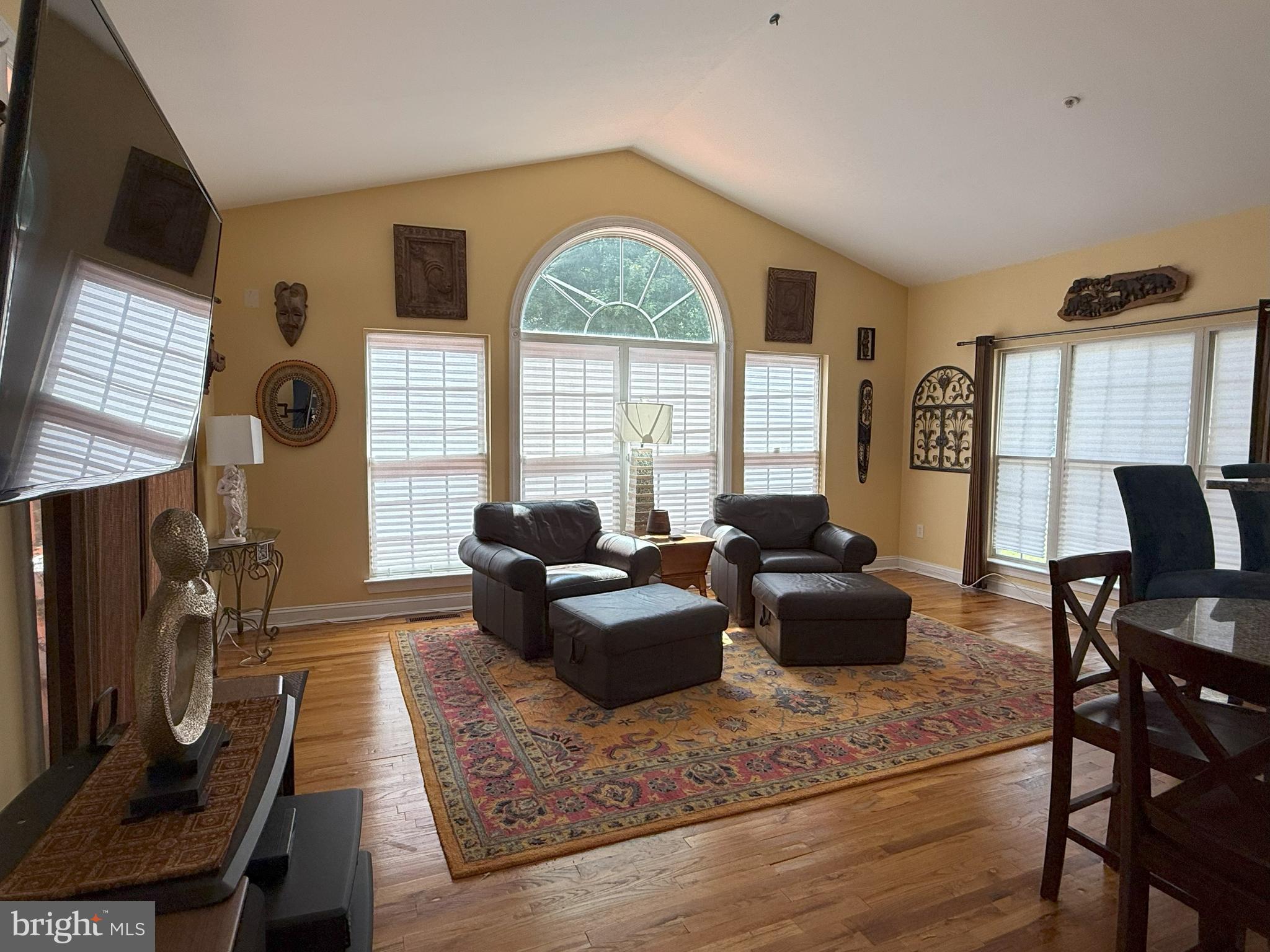 3919 Woodreed Drive Brandywine, MD 20613 - Photo 18 of 88 a living room with furniture a fireplace and a flat screen tv