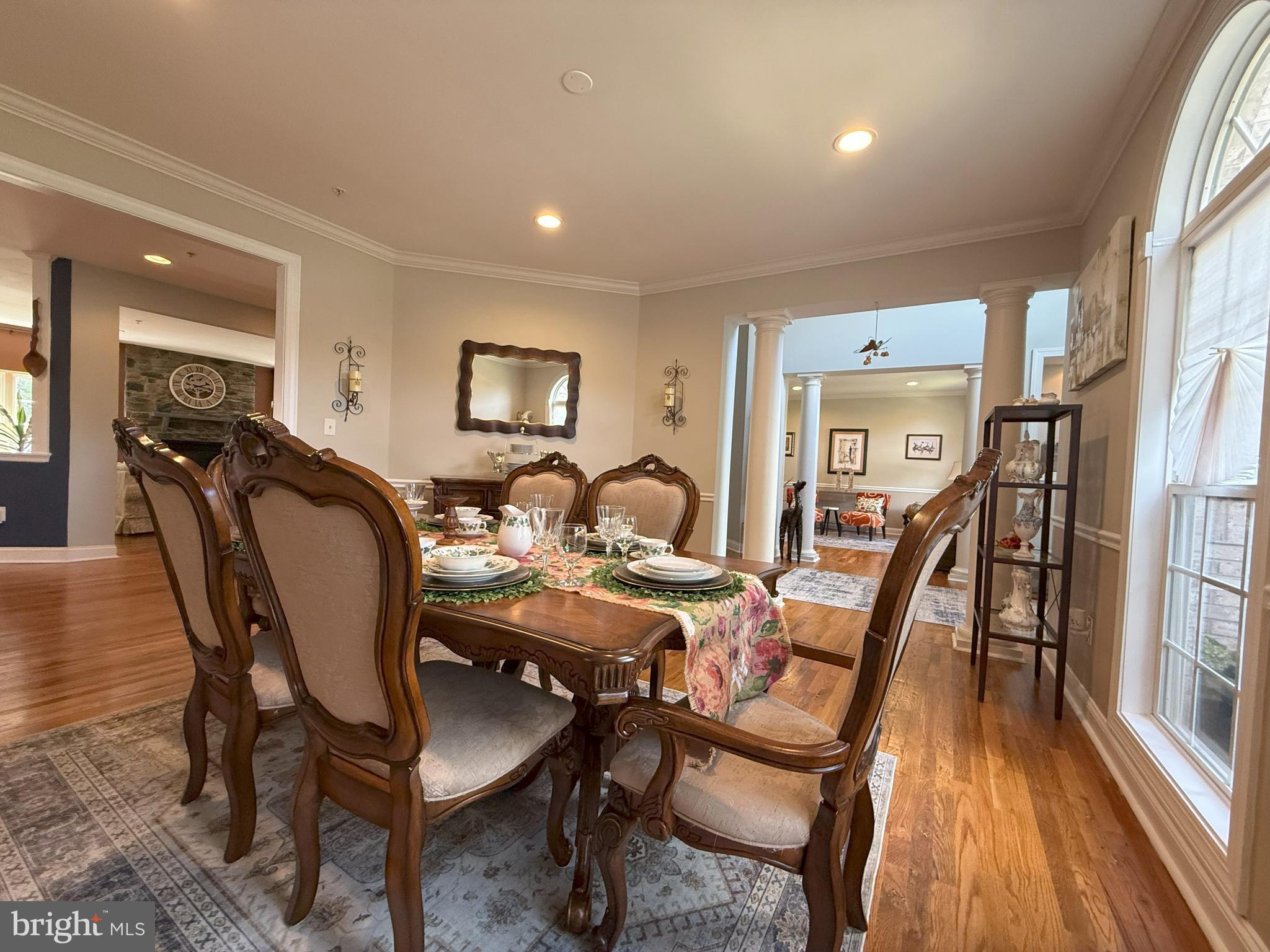3919 Woodreed Drive Brandywine, MD 20613 - Photo 10 of 88 a view of a dining room with furniture window and wooden floor
