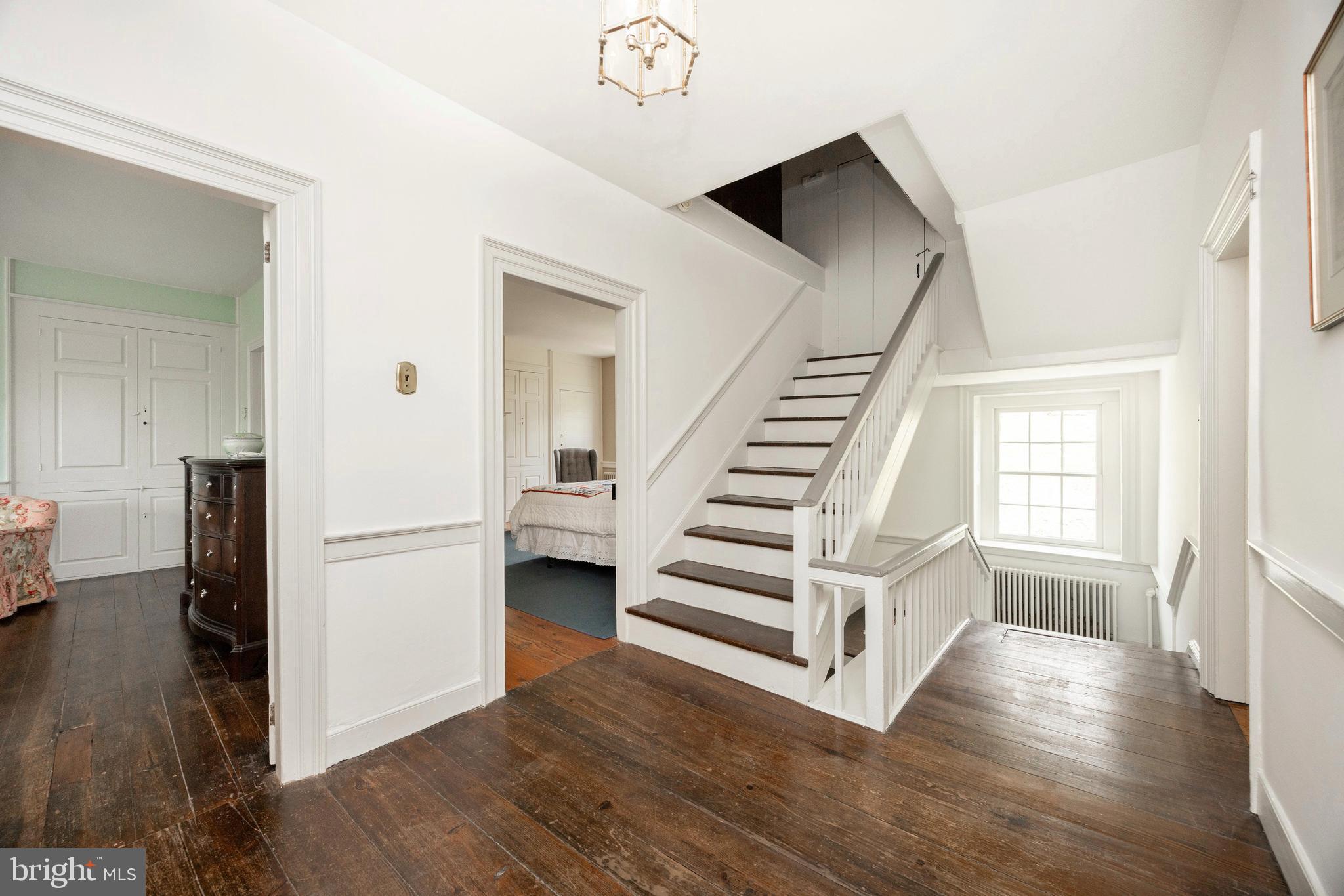 1551 Old Ridge Road Pottstown, PA 19465 - Photo 43 of 78 Stairs up to Unfinished 3rd Level