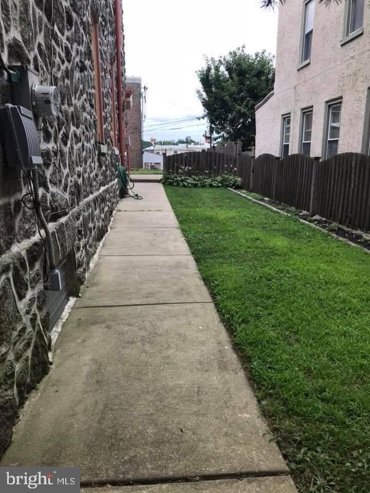450 Seville Street Philadelphia, PA 19128 - Photo 12 of 14 a view of a backyard with pathway