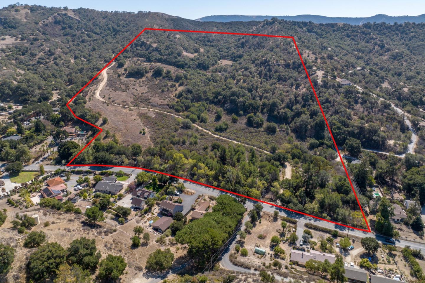 286 San Benancio Road Salinas, CA 93908 - Photo 15 of 15 a view of a houses with a lush green hillside